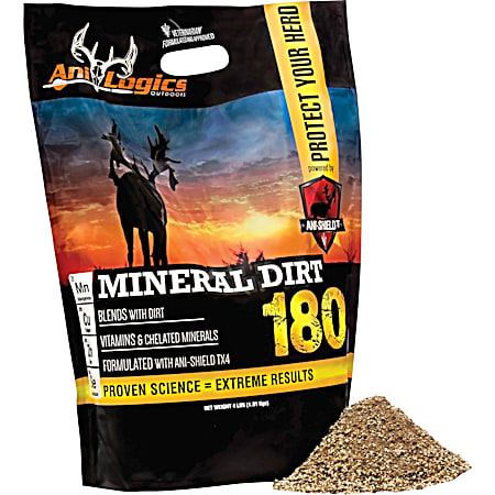 Mineral Dirt 180 4 lb Dry Deer Attractant
