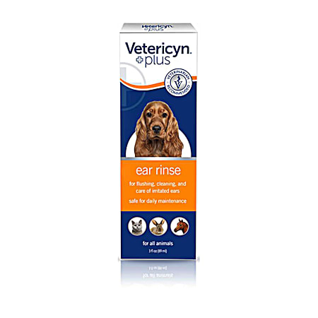 Vetericyn 3 oz Ear Rinse for All Animals