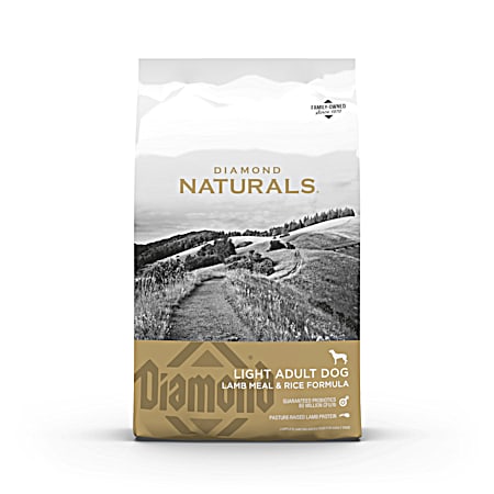 Naturals Lamb & Rice Light Adult Dry Dog Food