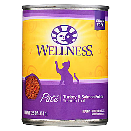 Wellness Complete Health Paté Turkey & Salmon for Cats