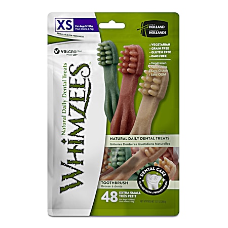 Whimzees XS Brushzees Value Bag