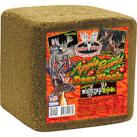Antler King Apple Burst Deer Block 20 lb Mineral Block