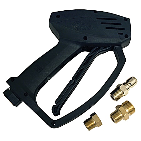 4,500 psi Pressure Washer Pistol Gun & Adapter Kit
