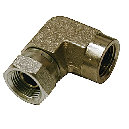 Hydraulic Adapter - 6FP x 6FPX 90-Degree