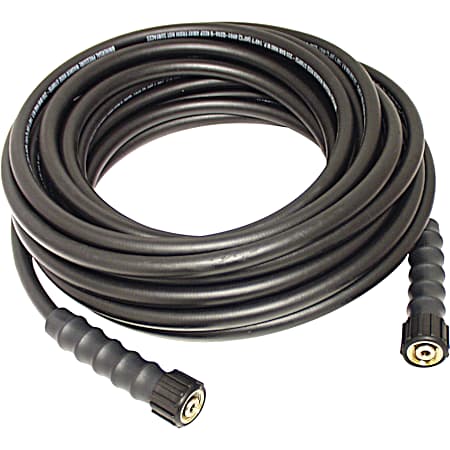 50 ft Black Thermoplastic Rubber Pressure Washer Hose