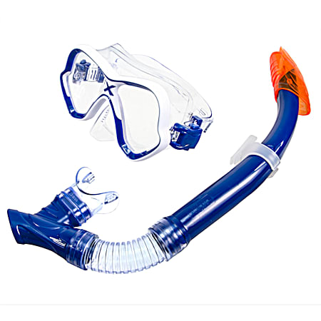Aqua Swim Xcellence Mask & Snorkel Combo - Assorted