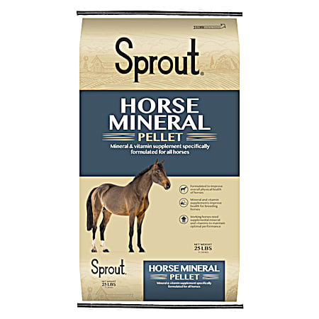 Sprout Pelleted Horse Mineral