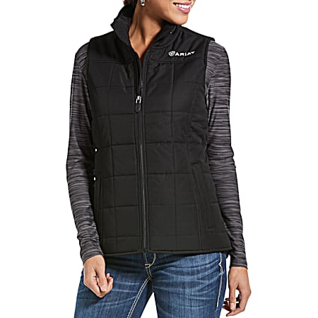 Women's R.E.A.L. Crius Black Fill Zip Vest