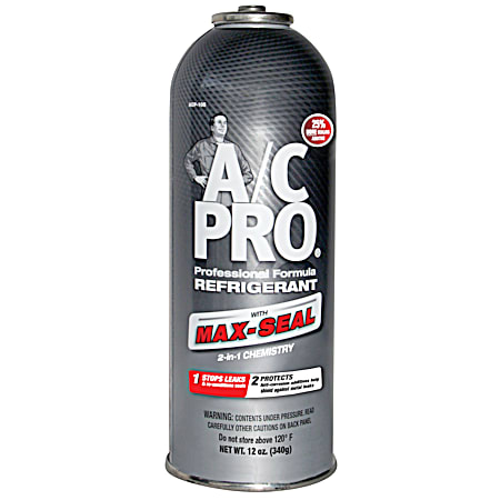A/C Pro R-134a Professional Formula A/C Refrigerant w/ Max Seal