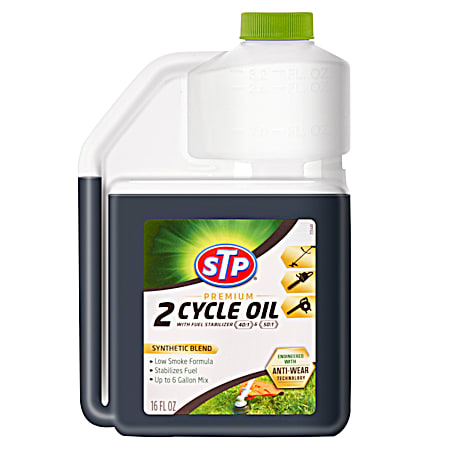 Synthetic Blend  2-Cycle Oil w/ Fuel Stabilizer