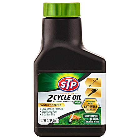 Synthetic Blend 40/1 2-Cycle Oil w/ Fuel Stabilizer