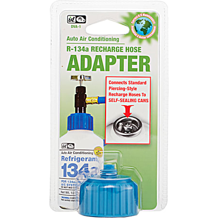 R-134a Automotive Air Conditioning Recharge Hose Adapter
