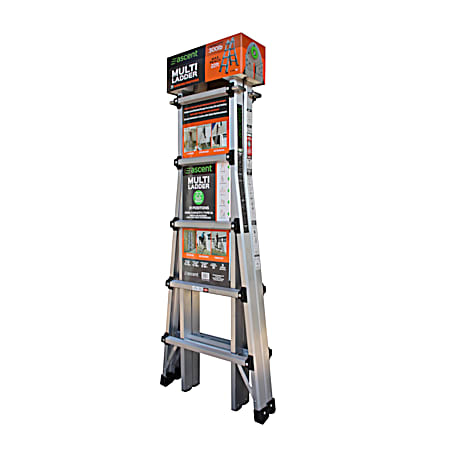 22 ft Aluminum Multi-Task Step Ladder