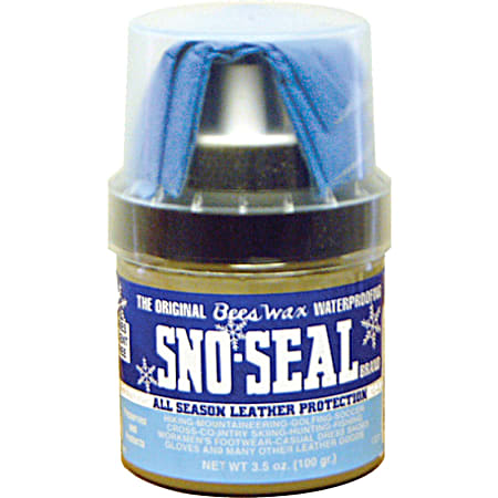 Sno-Seal 3.5 oz Clear All-Season Leather Protection w/ Applicator