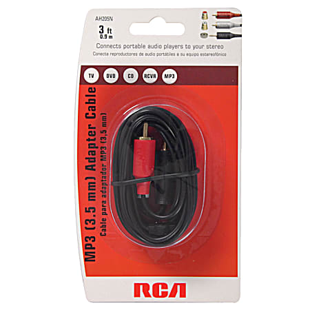 RCA 3.5mm Stereo Y Adapter