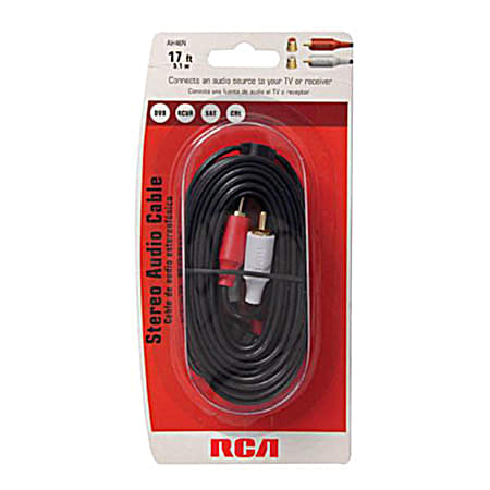 RCA 17 Ft. Stereo Audio Cable