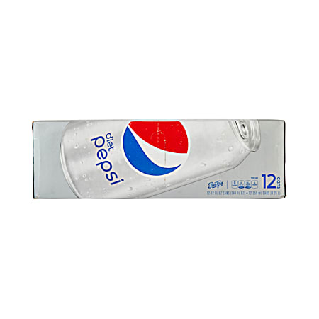 Diet Pepsi 12 oz Soda - 12 Pk