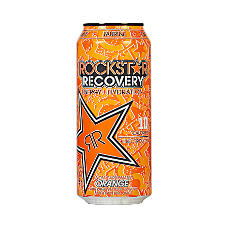 Recovery Energy/Hydration 16 oz Orange Non-Carbonated Energy Drink w/ Electrolytes