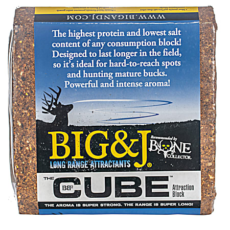 The Cube BB2 25 lb Long Range Mineral Block Deer Attractant
