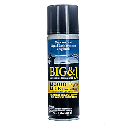 Big&J 8 oz Liquid Luck Deer Attractant Spray