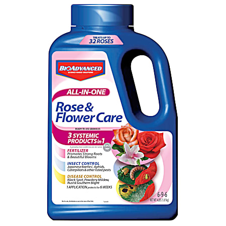 4 lb All-in-One Rose & Flower Care Granules