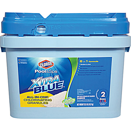 Clorox Pool & Spa XtraBlue 22.5 lb All-in-One Chlorinating Granules