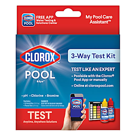 Pool & Spa 3-Way Test Kit