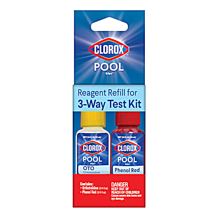 Pool & Spa Refill Solutions for 3-Way Test Kit