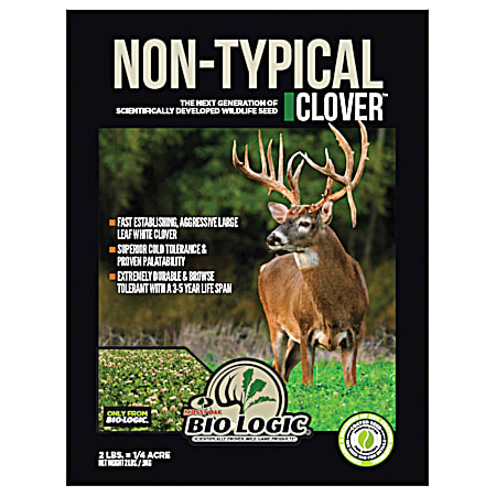Non-Typical Clover 2 lb Food Plot Seed