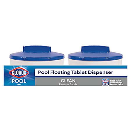 Clorox Pool & Spa Floating Pool Chemical Tablet Dispenser