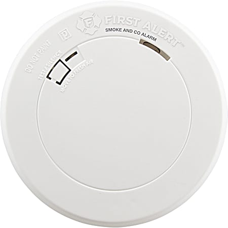 10-Year White Photoelectric Smoke & Carbon Monoxide Alarm