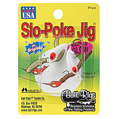 Slo-Poke Jig - White Glow