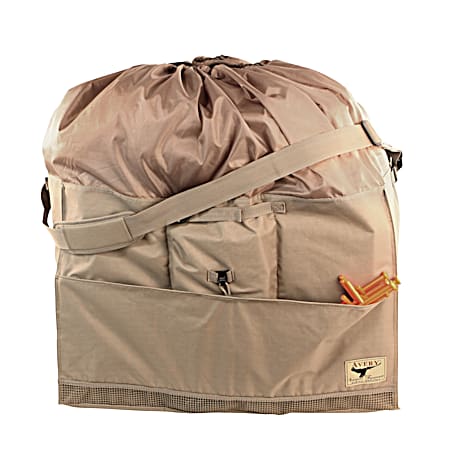 Field Khaki 6-Slot Full Body Honker Decoy Bag