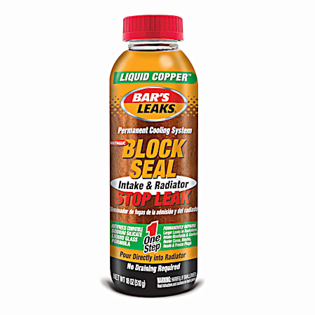 Block Seal Liquid Copper Intake & Radiator Stop Leak
