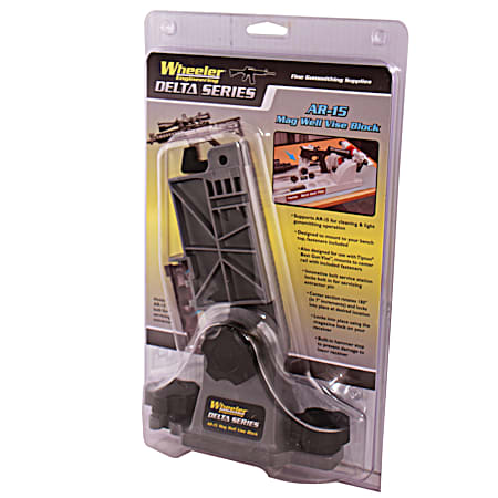 Wheeler Delta Series AR 15 Mag Well Vise Block
