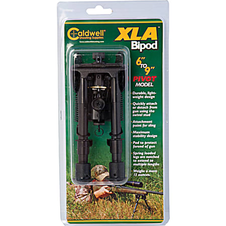 6-9 in Black XLA Pivot Bipod