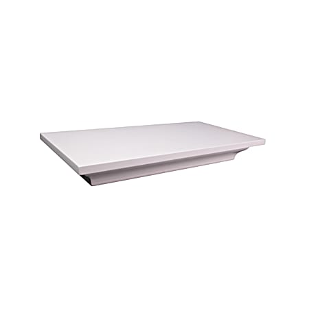 In Plain Sight White Shelf
