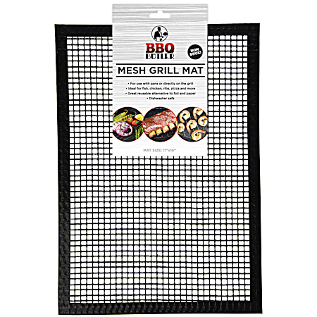 BBQ Butler 11 in x 16 in Non-Stick Mesh Grill Mat
