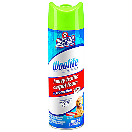 Woolite 22 oz Heavy Traffic Foam Carpet Cleaner