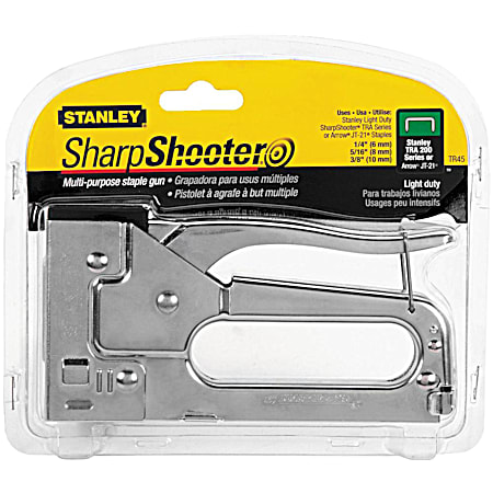 Sharp Shooter Light-Duty Chrome Stapler