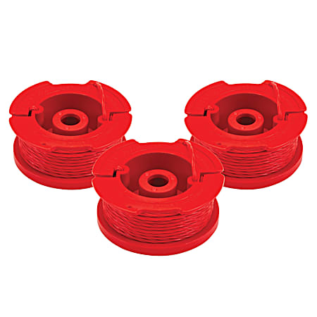 0.080 in Twist Line Replacement Spools - 3 Pk