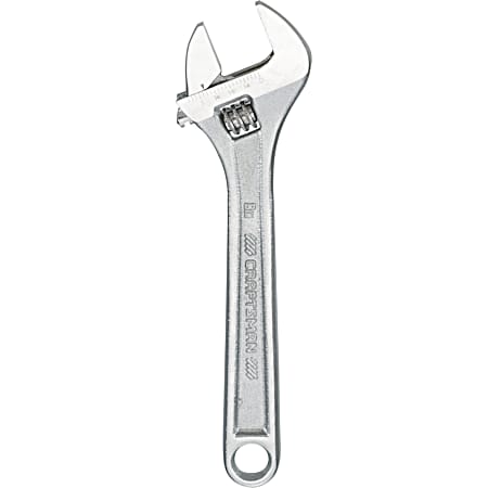 8 in All Steel Adjustable Wrench