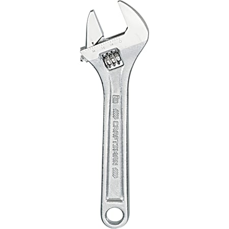 6 in All Steel Adjustable Wrench