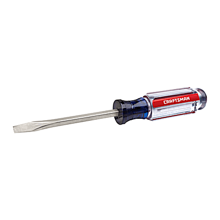 CRAFTSMAN 1/4 in x 4 in Slotted Acetate Screwdriver