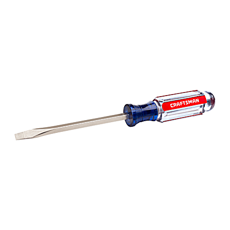 CRAFTSMAN 3/16 in x 4 in Slotted Acetate Screwdriver