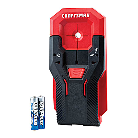 CRAFTSMAN Center Finding 0.75-in De Point Stud Finder w/ AC Detection