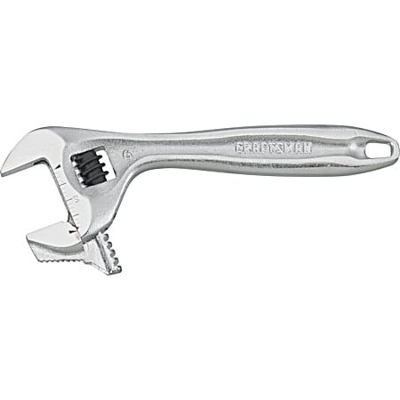 CRAFTSMAN 6 in Reversible Jaw Adjustable Wrench