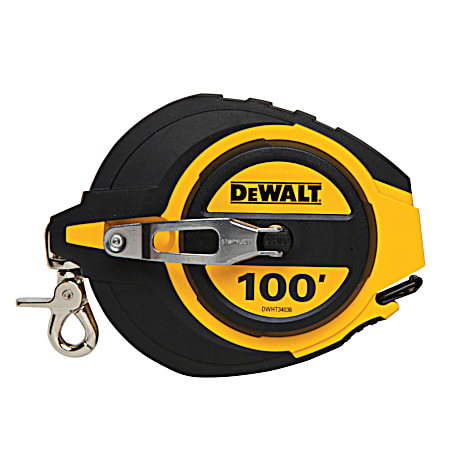 100 ft Closed Case Long Measuring Tape