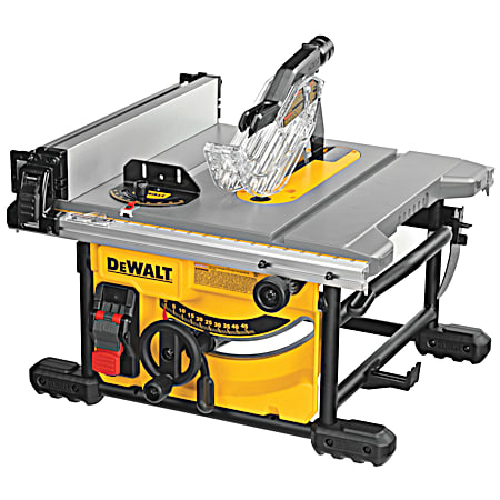 8-1/4 in Compact Portable Jobsite Table Saw - Tool Only