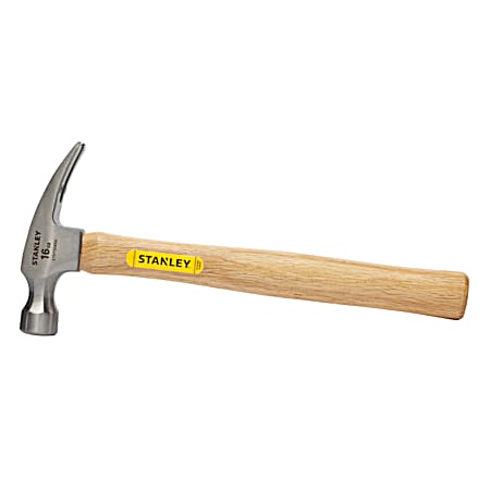 Stanley 16 oz Rip Claw Hammer w/ Wood Handle